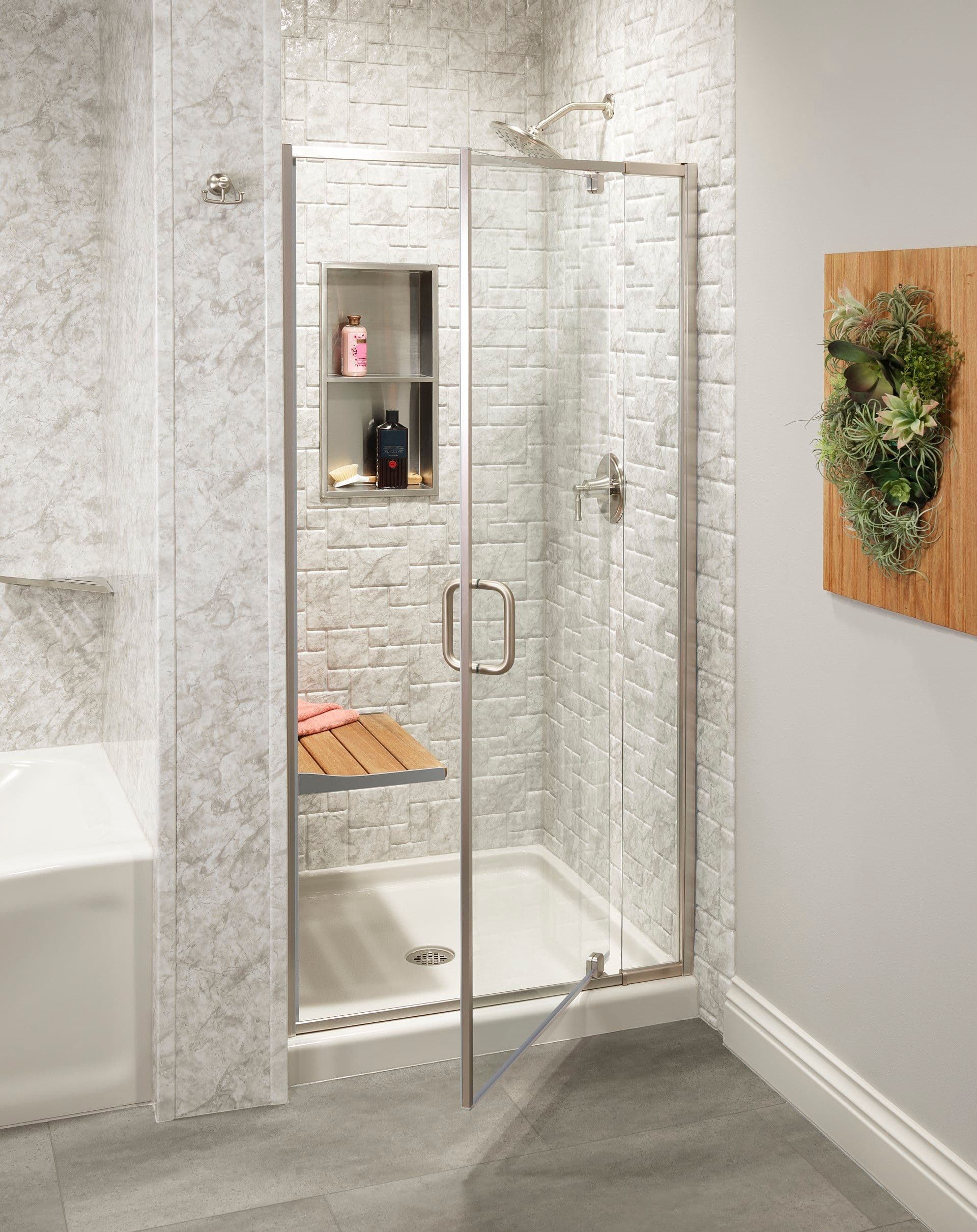 pivot shower door
